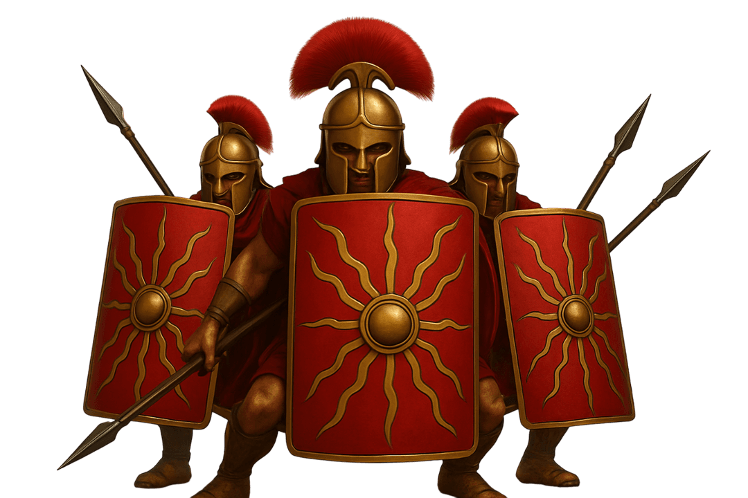 Roman military formation advancing